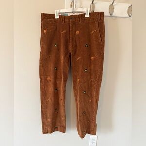 Castaway Nantucket Beachcomber Corduroy Pants Turkey Hunt Witch Hat Size 36 Mens